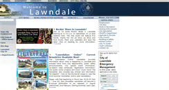 Desktop Screenshot of lawndalecity.org
